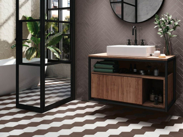 На фото Плитка GEOMETRY (Ribesalbes)