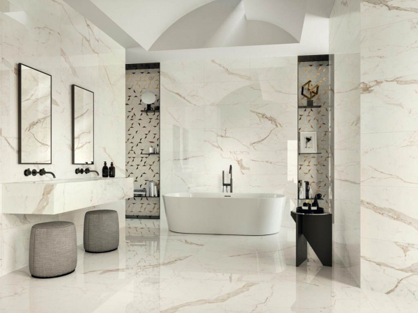 На фото Плитка MARVEL SHINE (Atlas Concorde)